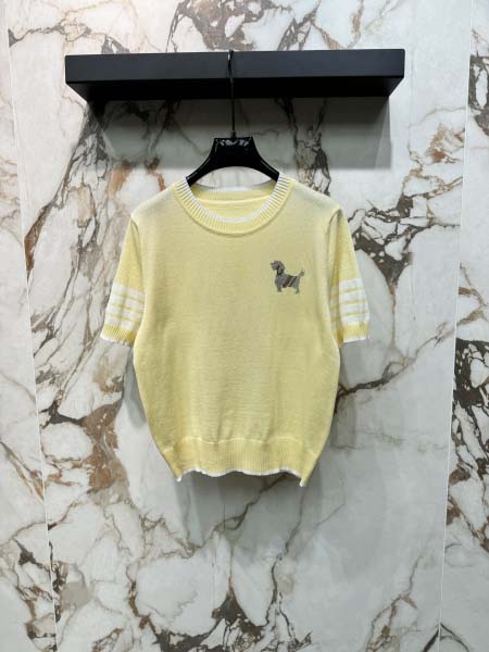 2025年3月23日入荷春夏新作Thom Browne ニット半袖 Tシャツ  can工場