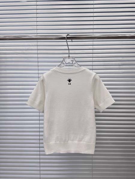 2025年3月23日入荷春夏新作Christian Dior ニット半袖 Tシャツ  can工場
