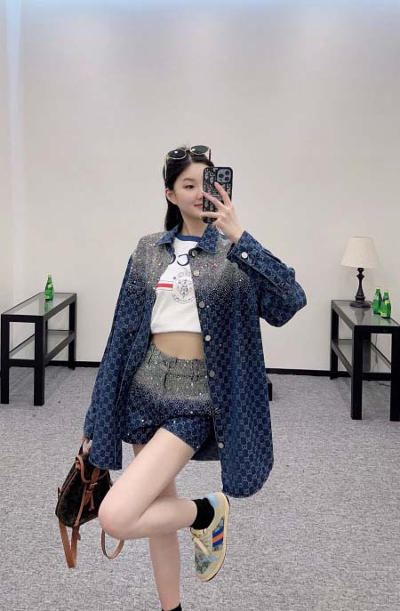2025年3月24日入荷春夏新作Gucciジャケット+半袖Tシャツ can工場