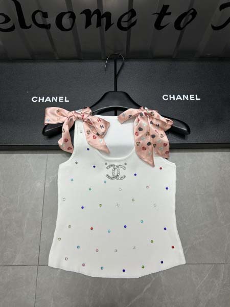 2025年3月24日入荷春夏新作Chanelニット タンクトップ can工場