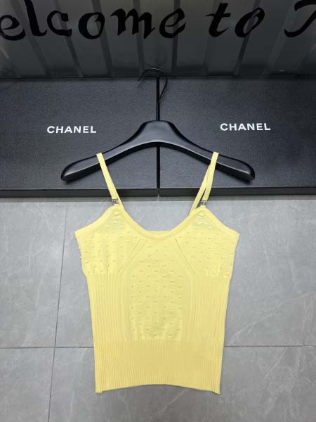 2025年3月24日入荷春夏新作Chanelニット タンクトップ can工場