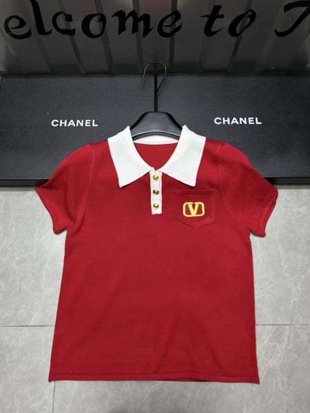 2025年3月24日入荷春夏新作VALENTINOニット 半袖Tシャツ can工場