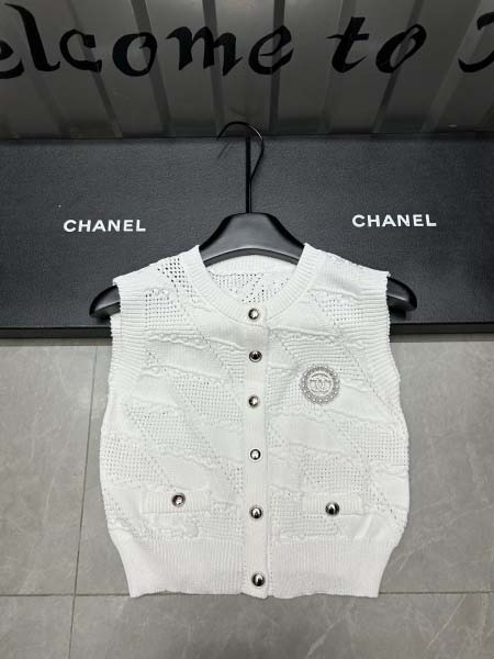 2025年3月24日入荷春夏新作Chanelニット タンクトップ can工場