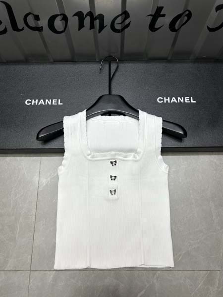2025年3月24日入荷春夏新作Chanelニット タンクトップ can工場