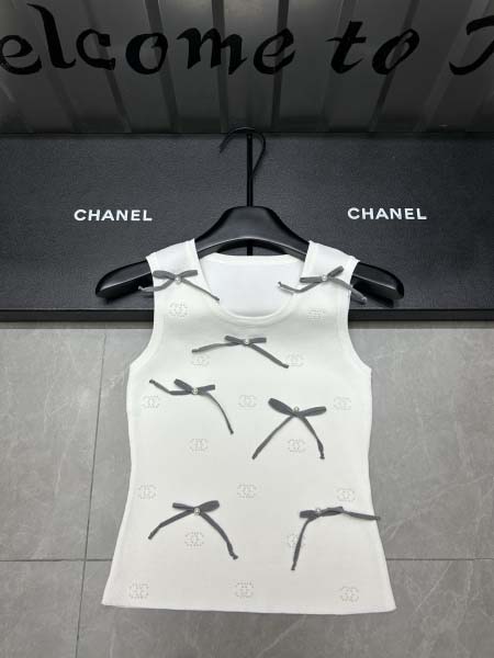 2025年3月24日入荷春夏新作Chanelニット タンクトップ can工場