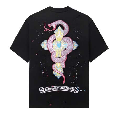 2025年3月25日入荷春夏高品質新作Chrome hearts半袖Tシャツdiand工場