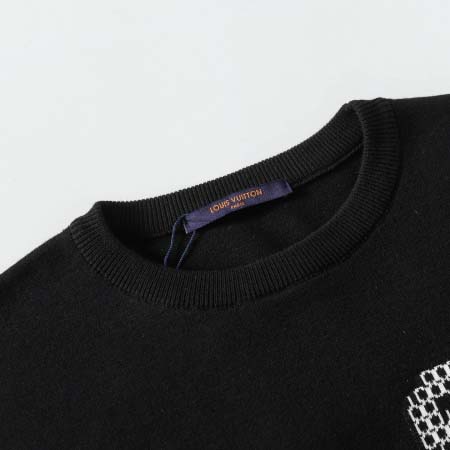 2025年3月25日入荷春夏高品質新作LOUIS VUITTONニット半袖Tシャツdiand工場