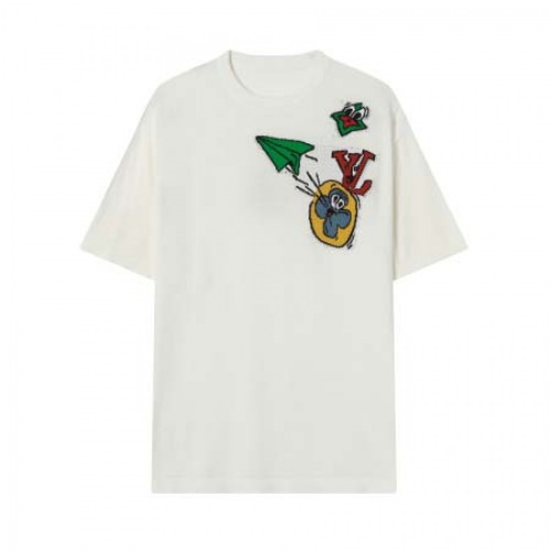 2025年3月25日入荷春夏高品質新作LOUIS VUITTONニット半袖Tシャツdiand工場