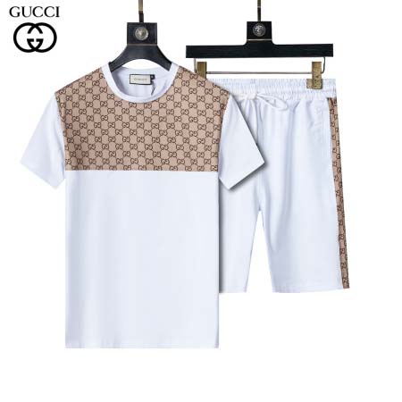 2025年3月25日入荷春夏新作Gucci半袖 セット上下shun工場