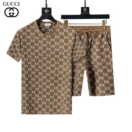 2025年3月25日入荷春夏新作Gucci半袖 セット上下shun工場