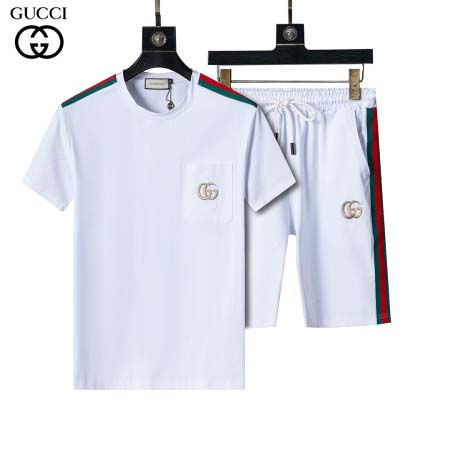 2025年3月25日入荷春夏新作Gucci半袖 セット上下shun工場