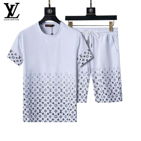 2025年3月25日入荷春夏新作LOUIS VUITTON半袖 セット上下shun工場