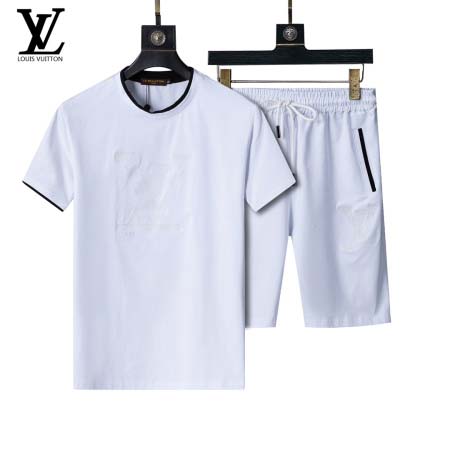 2025年3月25日入荷春夏新作LOUIS VUITTON半袖 セット上下shun工場