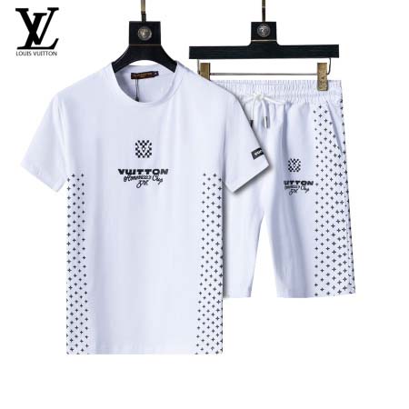 2025年3月25日入荷春夏新作LOUIS VUITTON半袖 セット上下shun工場