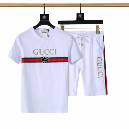 2025年3月25日入荷春夏新作Gucci半袖 セット上下shun工場