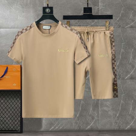 2025年3月25日入荷春夏新作Gucci半袖 セット上下shun工場
