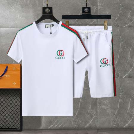 2025年3月25日入荷春夏新作Gucci半袖 セット上下shun工場