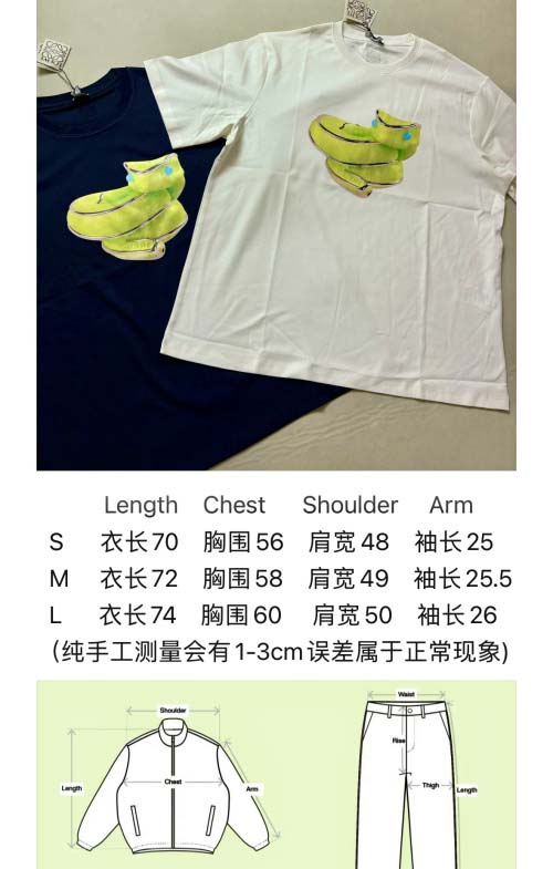 2025年3月26日入荷春夏高品質新作LOEWE半袖 tシャツTF工場