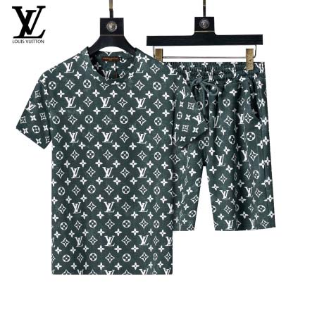 2025年3月27日入荷春夏新作Louis Vuitton半袖 セット上下PP工場