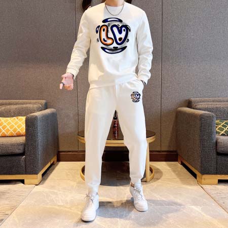 2025年3月30日入荷新作Louis Vuitton春秋メンズ 上下セットM-5XL/zhan工場