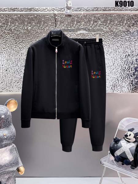 2025年3月30日入荷新作Louis Vuitton春秋メンズ 上下セットM-5XL/zhan工場