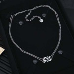 2025年3月7日入荷新品MIUMIUネックレスギフト/誕生日/記念品/xin工場