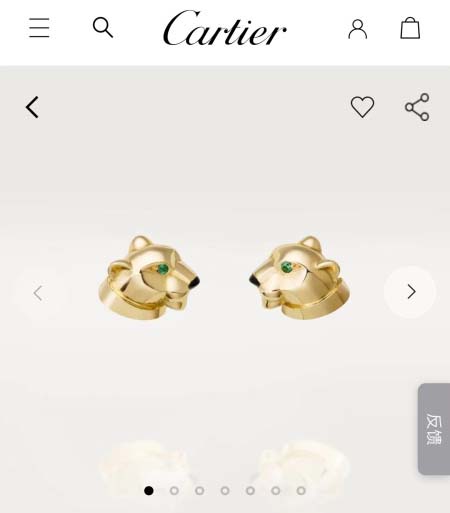 2025年3月9日入荷新品Cartierピアスギフト/誕生日...