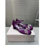 2025年3月10日入荷新品Jimmy Choo業界最高品質の女性用靴本革製ギフト/誕生日/bolin工場