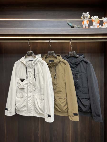 2025年3月10日春秋高品質新品Pradaジャケットasi...