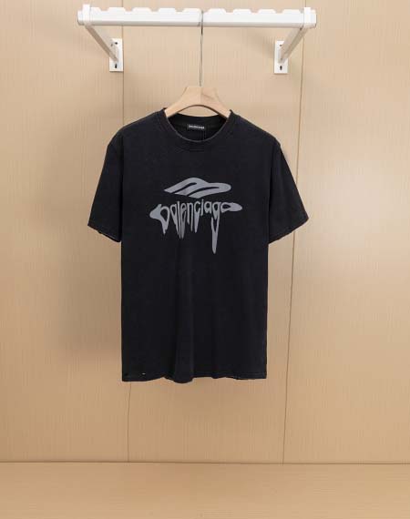 2025年3月13日高品質新品Balenciaga半袖Tシャ...