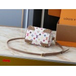 2025年3月16日 ルイヴィトン新品 M58953 M46234 M46222 Speedy Bandoulière 20   Monogram   x   Toron  20.5 x 13.5 x 12.0