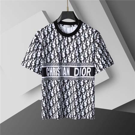 2025年3月17日春夏人気の新作Dior半袖TシャツLG工...