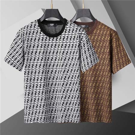 2025年3月17日春夏人気の新作FENDI半袖TシャツLG...