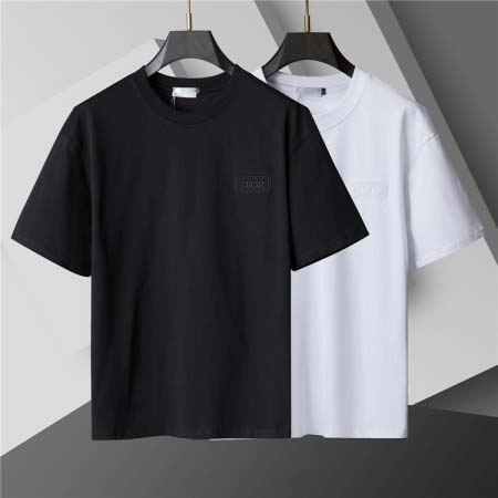 2025年3月17日春夏人気の新作Dior半袖TシャツLG工...