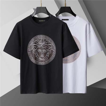 2025年3月17日春夏人気の新作VERSACE半袖Tシャツ...