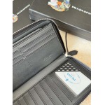 2025年3月17日新品財布PRADA  blue  21cmX12cmX2.5cm  zy工場