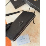 2025年3月17日新品財布PRADA blue  21cmX12cmX2.5cm  zy工場