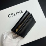 2025年3月17日新品 財布 Celine TRIOMPHE 9.5×7.5×3cm   zy工場