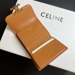 2025年3月17日新品財布 Celine TRIOMPHE 9.5×7.5×3cm   zy工場
