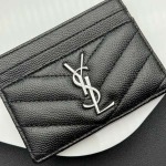 2025年3月17日新品名刺入れ  YSL SLP 423291 10x7.5x0.5 cm   zy工場