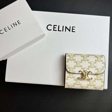 2025年3月17日新品財布  CELINE w10.5×9...
