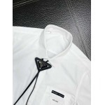 2025年3月19日高品質新作prada長袖のスリムシャツ HoHo工場