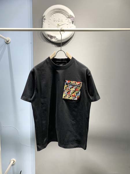 2025年3月19日高品質新作FENDI半袖Tシャツ HoH...