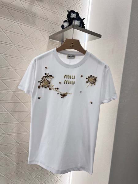 2025年3月19日入荷春夏新作Miumiutシャツ can...