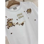 2025年3月19日入荷春夏新作Miumiutシャツ can工場