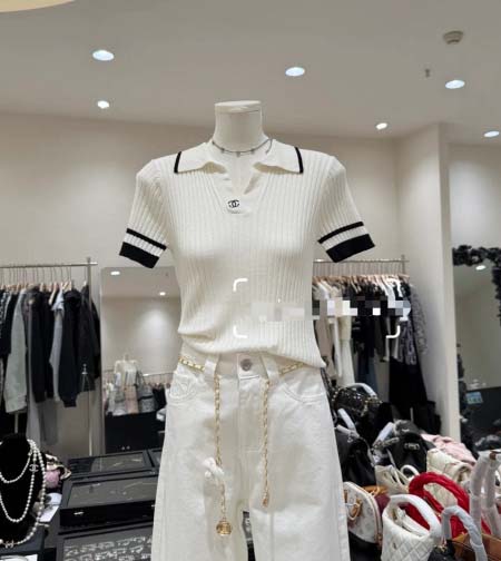 2025年3月19日入荷春夏新作Chanelニット半袖 ca...