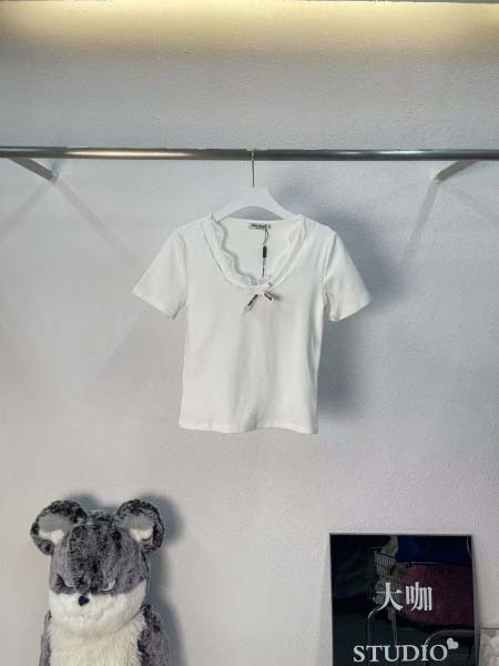2025年3月19日入荷春夏新作Miumiu半袖 tシャツ ...