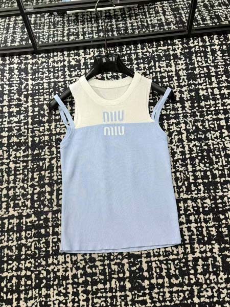 2025年3月19日入荷春夏新作Miumiu タンクトップ ...