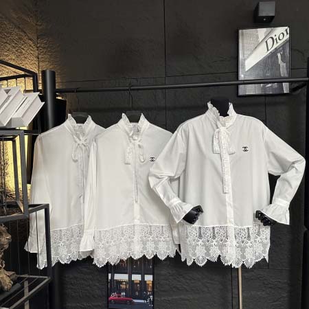 2025年3月23日入荷春夏新作Chanel長袖シャツ ca...