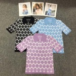 2025年3月23日入荷春夏新作Chanel斜め肩 ニット半袖 Tシャツ  can工場